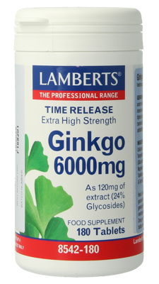 Lamberts Ginkgo 6000mg Time Release Tabletten Lamberts Ginkgo 6000mg Time Release Tabletten