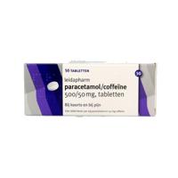 Leidapharm Paracetamol Coffeine Tabletten 50st - thumbnail