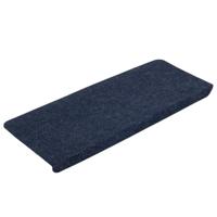 VidaXL Trapmatten zelfklevend 15 st 65x24,5x3,5 cm blauw - thumbnail