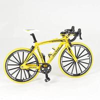 Fastrax Static Road Bike 20x12cm - Geel - thumbnail