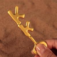 SpongeBob SquarePants Replica Crusty Crab Key 24k Gold Plated - thumbnail