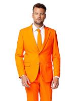 Oranje Herenkostuum 3-delig - thumbnail