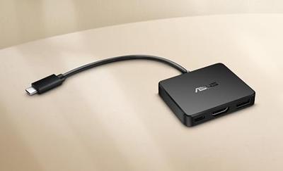 Asus USB-C Mini Dock USB-C dockingstation Geschikt voor merk (dockingstation): Universeel, Asus USB-C Power Delivery - thumbnail