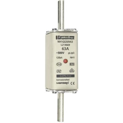 Mersen 1B155.000000 NH-zekering Geschikt voor Zekeringsgrootte 000-4 Afmeting zekering : 1 63 A 500 V 1 stuk(s)