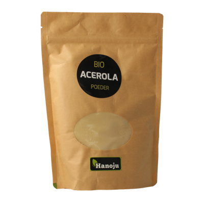 Hanoju Acerola poeder bio 250 Gram Hanoju Acerola poeder bio 250 Gram