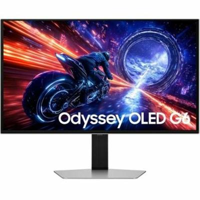 SAMSUNG Odyssey G60SF OLED Gaming Monitor, 27 inch OLED-scherm, 2.560 x 1.440 pixels, 500 Hz, 0,03 ms (G/G), Glare Free PC, NVIDIA G-Sync, AMD FreeSync Premium Pro, LS27FG602SUXEN