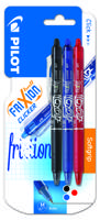 Rollerpen pilot frixion clicker m 3st assorti - thumbnail