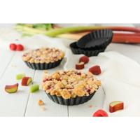 Zenker mini vruchtentaartvorm 6 delig black metallic 10cm - thumbnail