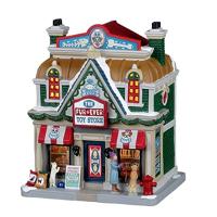 Lemax the fur-ever toy store verlicht kersthuisje Caddington Village 2023 - thumbnail