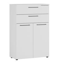 Lage dichte kantoorkast laden Ergonoma Lichtgrijs - thumbnail