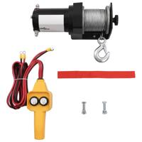 VidaXL Elektrische lier 12v 907 kg met afstandsbediening - thumbnail