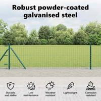 VidaXL Afrasteringspaal 26 pcs grijs 3,2 x 3,2 x 50 cm - thumbnail