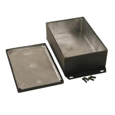 Hammond Electronics 1590WJFBK Universele behuizing 52.5 x 38 x 31 Aluminium Zwart 1 stuk(s)