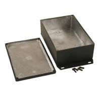Hammond Electronics 1590WJFBK Universele behuizing 52.5 x 38 x 31 Aluminium Zwart 1 stuk(s) - thumbnail