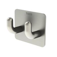 Dubbele Haak Tiger Pinky Metaal RVS - thumbnail