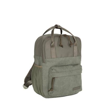 New Rebels Ribbi Juno Handel Backpack mini - Ribstof 900D Polyester 7L Lichtgewicht & Comfortabel - 23x10x31 cm - Dames & Heren Rugzak Sage Green