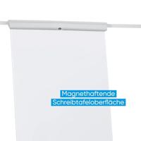 Franken Flipchart X-tra! Line® Standard Plus (b x h) 68 cm x 105 cm Lichtgrijs Incl. opbergbakje, Incl. papierhouder, Afwisbaar, In hoogte verstelbaar, - thumbnail
