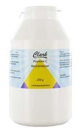 Clark Vitamine C ascorbine zuur 250 Gram