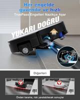 Ecovacs Deebot X11 Pro Omni zwarte schoonmaakrobot - thumbnail