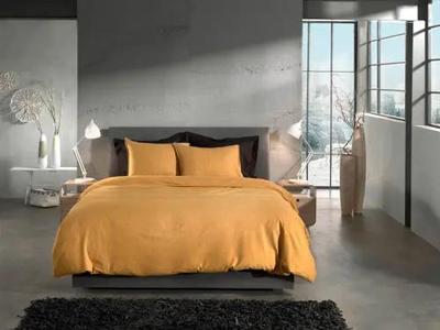 Heckett & Lane Heckett & Lane Franela Dekbedovertrek 140x200/220 Sunset Gold