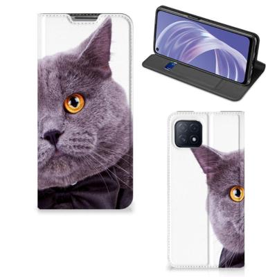 OPPO A73 5G | Hoesje maken | Kat