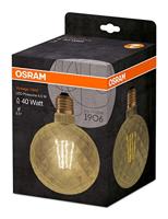 OSRAM HOMELIGHTING 4058075092037 LED-lamp Energielabel E (A - G) E27 Globe 4 W = 40 W Warmwit (Ø x l) 125 mm x 125 mm 1 stuk(s) - thumbnail