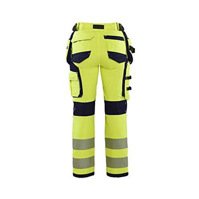 Blåkläder Dames High-Vis 4-weg stretch werkbroek 71971642 | High-Vis Geel/Marineblauw | Maat 44 - 7330509729465 Blåkläder Dames High-Vis 4-weg stretch werkbroek 71971642 | High-Vis Geel/Marineblauw | Maat 44 - 7330509729465