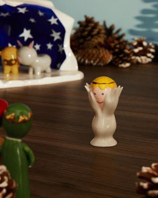 Alessi Happy Eternity Baby Angelo Miracolo kerstengel porselein 9 cm