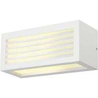 SLV BuitenlampBox L E27 wit - 232491 - thumbnail