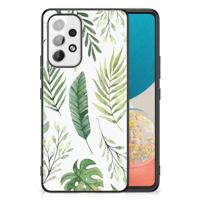Samsung Galaxy A53 Bloemen Hoesje Leaves - thumbnail
