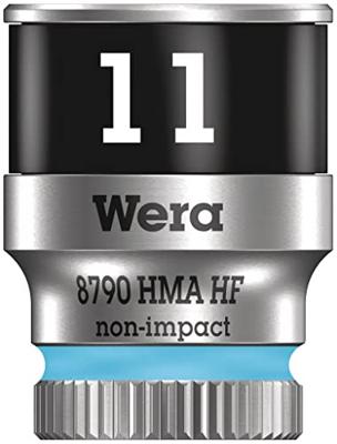 Wera 8790 HMA HF Zyklop Hand- en Machinedop met 1/4" Aandrijving met Vasthoudfunctie, 11,0 mm - 1 stuk(s) - 05003726001 Wera 8790 HMA HF Zyklop Hand- en Machinedop met 1/4" Aandrijving met Vasthoudfunctie, 11,0 mm - 1 stuk(s) - 05003726001