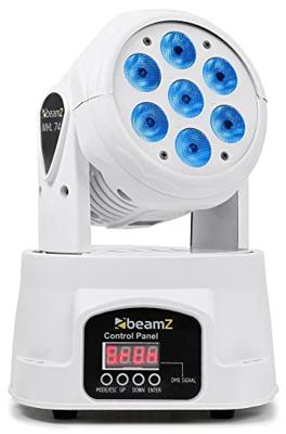 BeamZ MHL74 Wash LED moving-head 7x10W wit