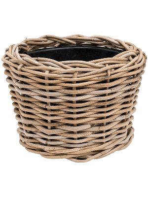 Plantenmand Drypot Rotan Grijs Ø43cm