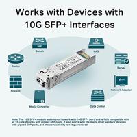 TP-Link 10GBase-SR SFP+ LC Transceiver, Compatible with switches with 10G SFP+ ports (TL-SM5110-SR) - thumbnail