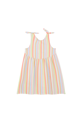 Someone Zomer jurk mouwloos meisjes - ecru - felien