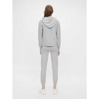 Lounge shirt / Hoodie - Grey Melange - Dames Loungewear hoodie grijs - thumbnail