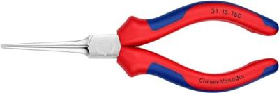 Knipex Grijptang (naaldtang) verchroomd met meer-componentengrepen 160 mm - 3115160