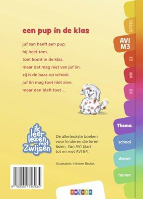 WPG Uitgevers Ik leer lezen - een pup in de klas (avi-m3)