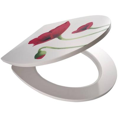 RIDDER Toiletbril Mohn soft-close wit 2212100 RIDDER Toiletbril Mohn soft-close wit 2212100