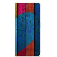 OnePlus Nord CE 3 Lite Book | Wallet Case | Wood Heart - Cadeau voor je Vriend - thumbnail