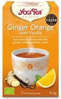 Yogi Tea Ginger Orange With Vanilla Kruidenthee - thumbnail