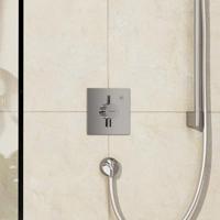 Hansgrohe DuoTurn E kraan inbouw voor 1 functie, chroom - thumbnail
