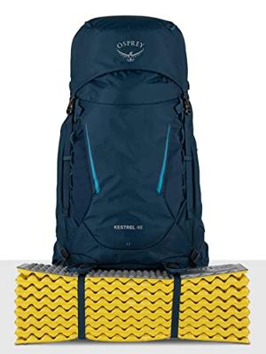 Osprey Kestrel 48 Backpack Heren Black L/XL