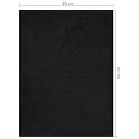 VidaXL Deurmat 60x80 cm zwart - thumbnail