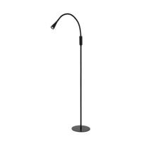 Lucide ZOZY - Leeslamp - LED 3 StepDim - 1x4W 3000K - Zwart - thumbnail