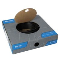 Donne VD draad installatiedraad 1,5mm Zwart rol 100 meter ECA - thumbnail