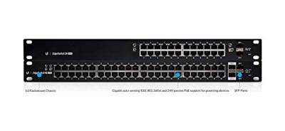 Ubiquiti Networks EdgeSwitch 24 250W Managed L2/L3 Gigabit Ethernet (10/100/1000) Power over Ethernet (PoE) 1U Zwart Ubiquiti Networks EdgeSwitch 24 250W Managed L2/L3 Gigabit Ethernet (10/100/1000) Power over Ethernet (PoE) 1U Zwart