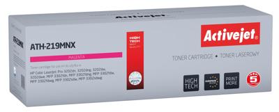Activejet ATH-219MNX toner voor HP printer, vervanging HP 219X W2193X; Supreme; 2500 pagina's; magenta, met chip Activejet ATH-219MNX toner voor HP printer, vervanging HP 219X W2193X; Supreme; 2500 pagina's; magenta, met chip