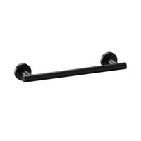 Brauer Handdoekrek 30 cm - Mat Zwart - thumbnail