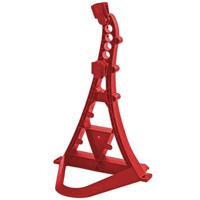 Hebie fiets-presentatiestandaard "turrix" bike stand "turrix" plastic,red - thumbnail